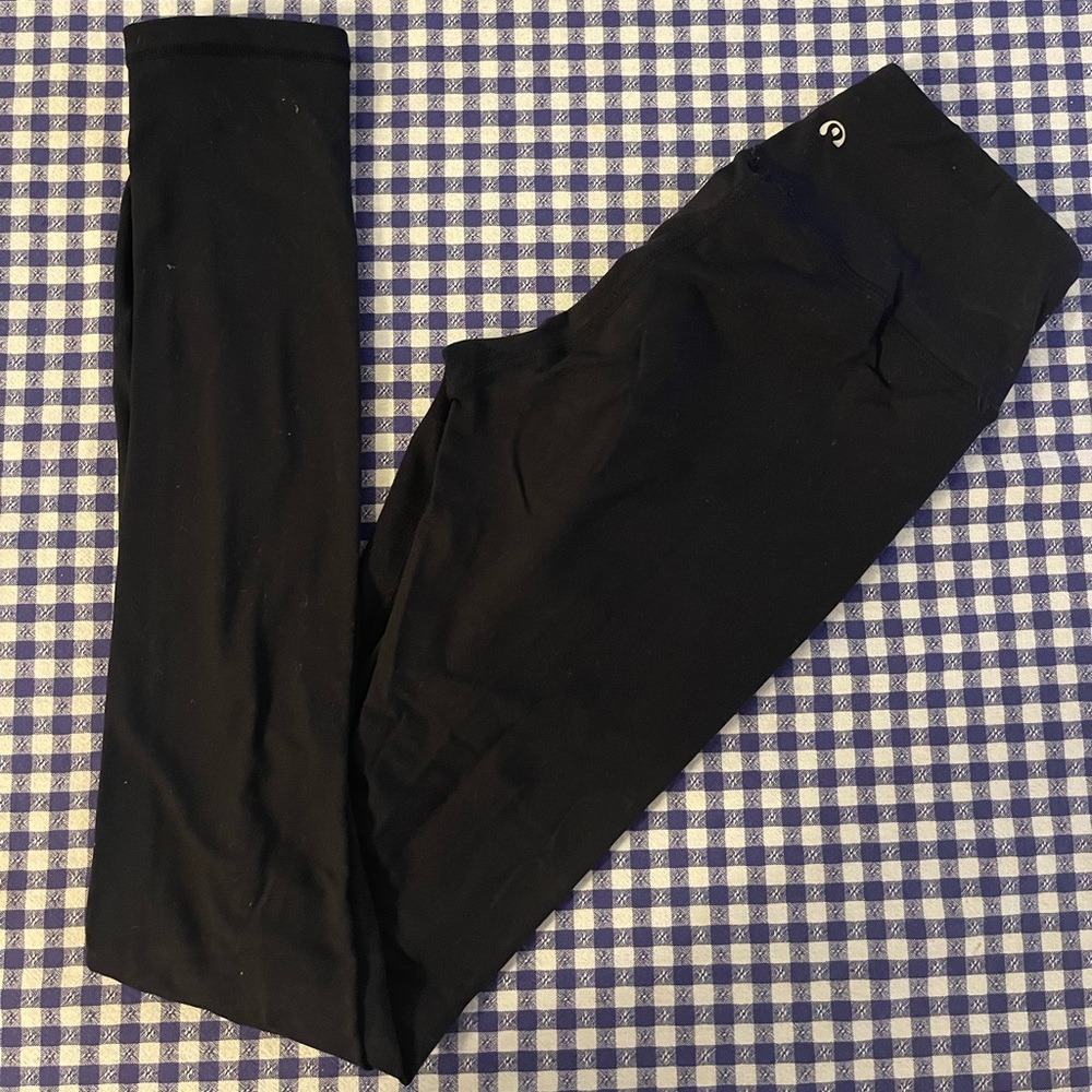 LULULEMON black high rise leggings